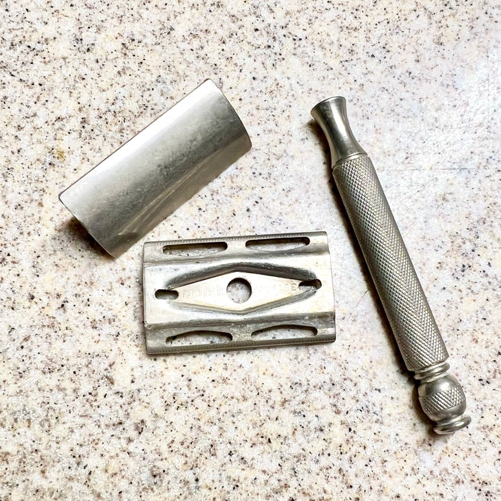 ♻️ Silver Safety Razor-Classic Vintage - Picture 3 of 6